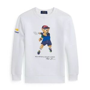 2024 Polo Bear by Ralph Lauren US Open Tennis Crew Kid’s X Large